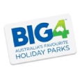 Big4 Holiday Parks logo, collaborating with All Seasons Gutter Guard for protection solutions