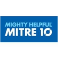 Mitre 10 logo representing hardware and building supply partner of All Seasons Gutter Guard